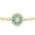 Load image into Gallery viewer, Aqua Bloom Bracelet