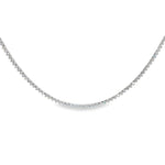 Load image into Gallery viewer, Three-Prong Tennis Necklace