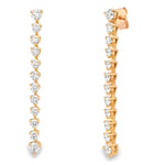 Load image into Gallery viewer, Linked Diamonds Earrings