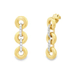 Load image into Gallery viewer, Linked Donuts Earrings