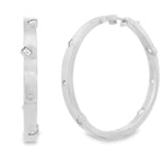 Load image into Gallery viewer, Scattered Diamonds Hoops