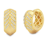 Load image into Gallery viewer, Diamond Core Earrings