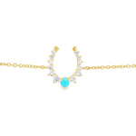 Load image into Gallery viewer, Diamond Horseshoe Bracelet