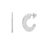 Load image into Gallery viewer, Starlit Curve Hoops