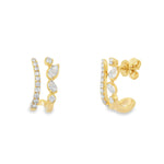 Load image into Gallery viewer, Èclat Curve Earrings
