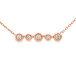 Load image into Gallery viewer, Bezel Row Necklace
