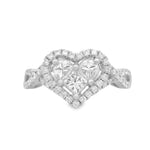 Load image into Gallery viewer, Trinity Heart Ring