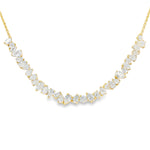 Load image into Gallery viewer, Irregular Diamond Pears Necklace