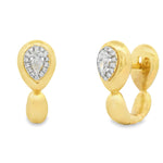 Load image into Gallery viewer, Pear Embrace Hoops