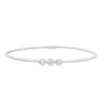 Load image into Gallery viewer, Bezel Dotted Marquise Bracelet