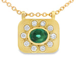 Load image into Gallery viewer, Emerald Bloom Necklace