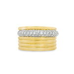 Load image into Gallery viewer, Linear Diamond Ring