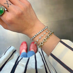 Load image into Gallery viewer, Linked Donuts Bracelet