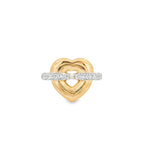 Load image into Gallery viewer, Gold & Diamond Heart Ring