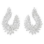 Load image into Gallery viewer, Diamond Plume Earrings