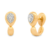 Load image into Gallery viewer, Pear Embrace Hoops