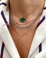 Load image into Gallery viewer, Diamond Lariat Necklace