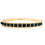 Load image into Gallery viewer, Malachite Pyramid Bracelet