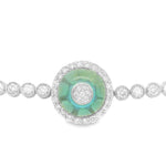 Load image into Gallery viewer, Aqua Bloom Bracelet
