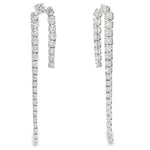 Load image into Gallery viewer, Lounging Diamond Earrings