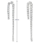 Load image into Gallery viewer, Lounging Diamond Earrings
