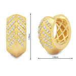 Load image into Gallery viewer, Diamond Core Earrings
