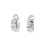 Load image into Gallery viewer, Diamond Polkadot Large Hoops