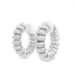 Load image into Gallery viewer, Wrap Diamond Hoops