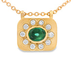 Load image into Gallery viewer, Emerald Bloom Necklace