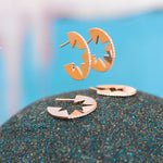 Load image into Gallery viewer, Starey Diamond Hoops (Medium Model)