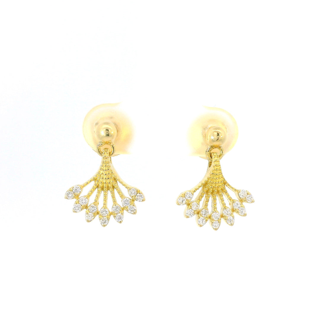 Mini Fan Earrings