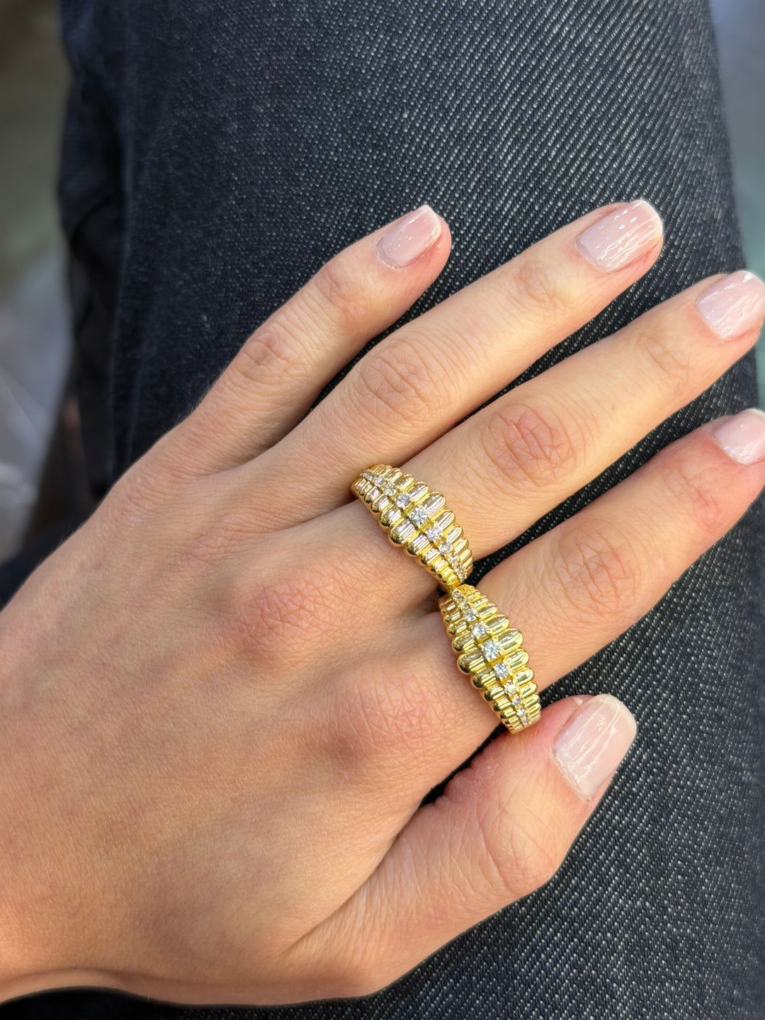 Diamond Rhythm Ring