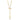 Diamond Orbit Lariat Necklace