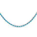 Load image into Gallery viewer, Turquoise Tracks Necklace

