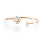 Load image into Gallery viewer, Diamond Daisy Bangle

