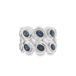 Load image into Gallery viewer, Sapphire Labyrinth Ring
