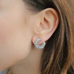 Load image into Gallery viewer, Diamonds Bouquet Earrings

