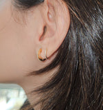 Load image into Gallery viewer, Starey Diamond Hoops (Small Model)
