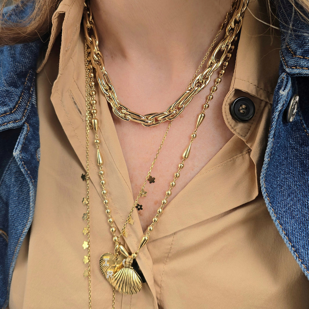 Beads & Motifs Rope Chain