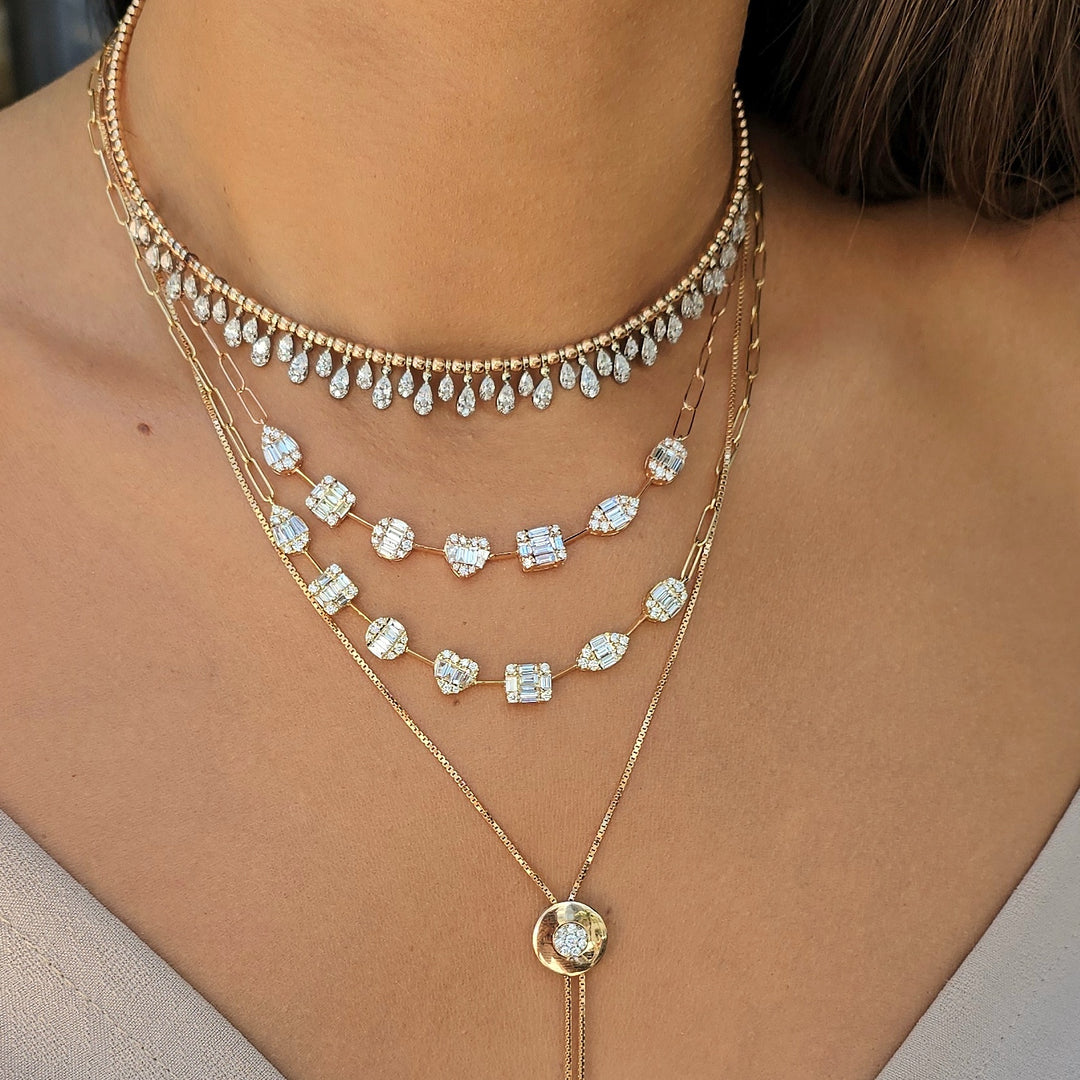 Skyline Diamond Necklace