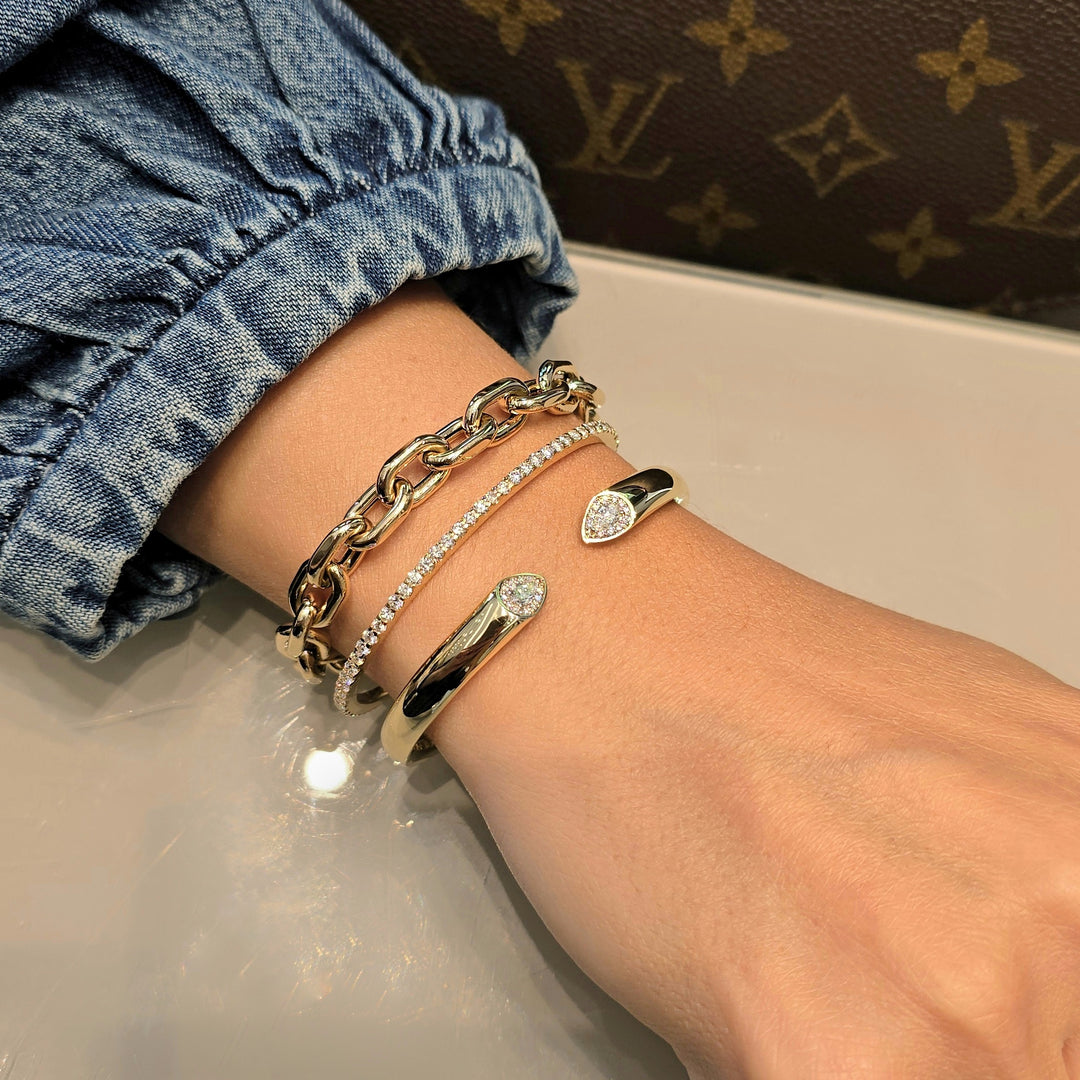 Pair of Pears Bangle