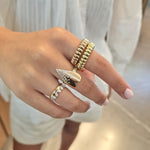 Load image into Gallery viewer, Ovals Bond Ring
