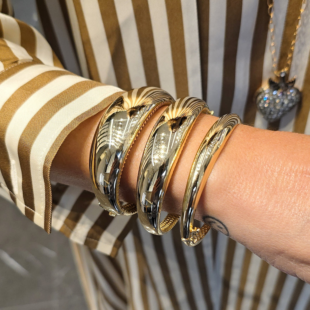 Gold Cigar Bracelet (Small Model)