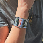 Load image into Gallery viewer, Sterling Silver Cigar Cuff
