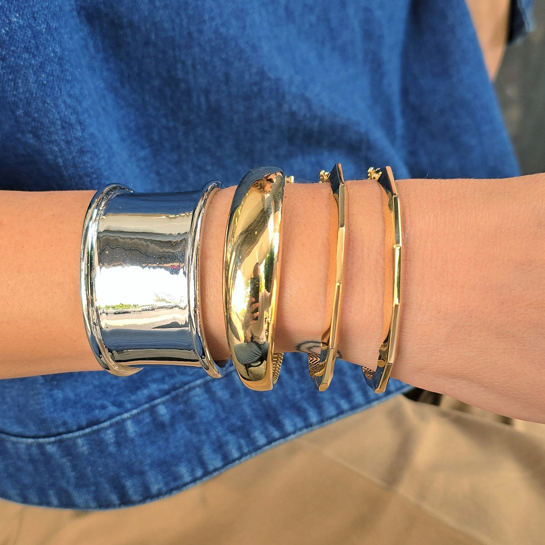 Sterling Silver Cigar Cuff