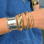 Load image into Gallery viewer, Sterling Silver Cigar Cuff
