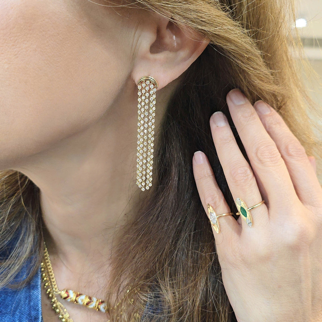 Frenzy Diamond Earrings