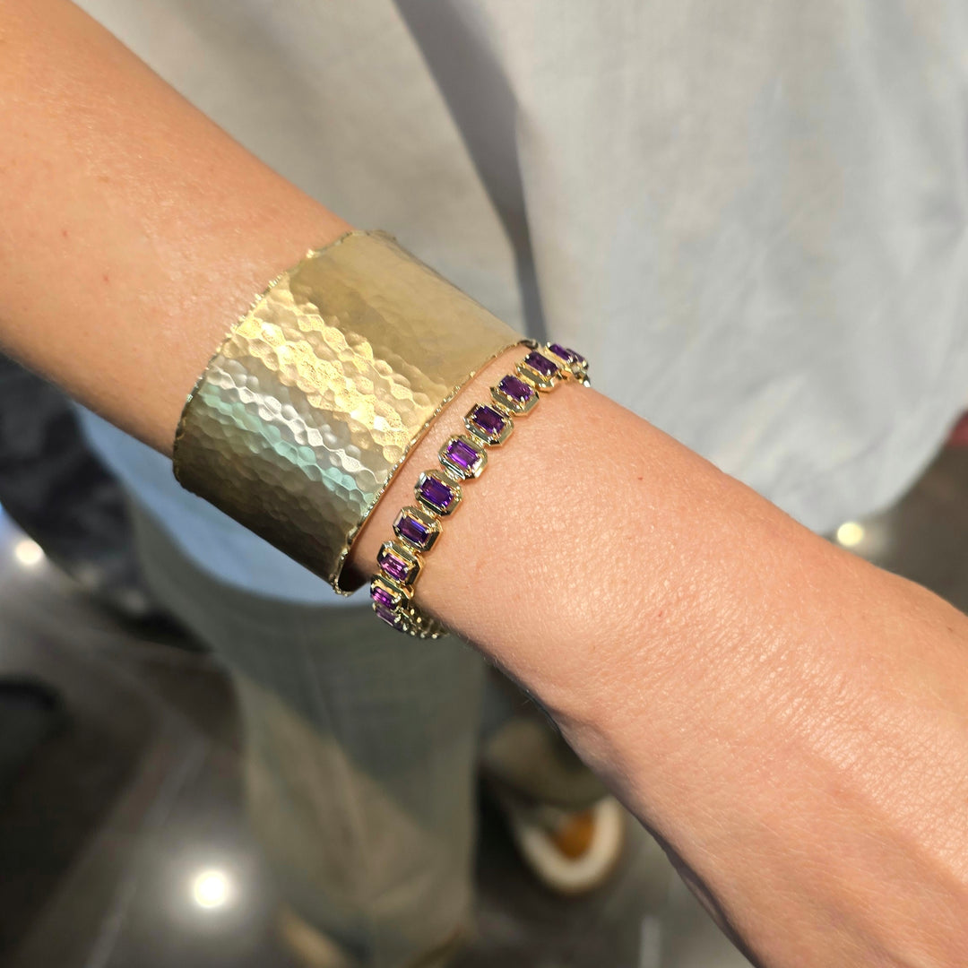 Amethyst Delights Tennis Bracelet