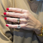 Load image into Gallery viewer, Diamond Sprinkles Donut Ring
