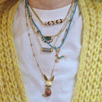 Load image into Gallery viewer, Gold Staples Chain
